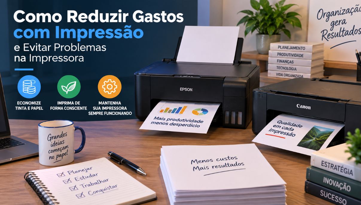 Como Reduzir Gastos com Impressão e Evitar Problemas na Impressora
